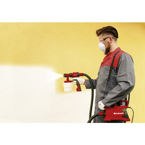 Einhell Farbsprühsystem TC-SY 600 S mit 600W Leistung für Lacke, Lasuren und Wandfarben - Bild 4