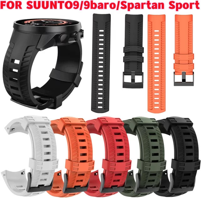 NUOTUO Uhrenarmband Silikon, 24 mm, Schwarz, Unisex - Bild 1