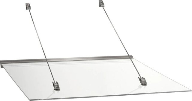 Roro Vordach V157 aus Edelstahl und Acrylglas, transparent, B/T/H: 150 x 101 x 74 cm - Bild 1