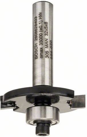 Bosch Scheiben-Nutfräser Hartmetall Durchmesser: 32 mm, Schaftdurchmesser: 8 mm, Arbeitslänge: 5 mm, Gesamtlänge: 51 mm - Bild 2