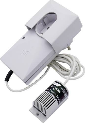 Schabus GX-B3 Gasmelder mit externem Sensor in Weiß zur Detektion von Propan, Methan, Butan und Ethanol, netzbetrieben - Bild 1