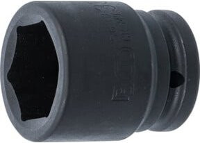 BGS Kraft-Steckschlüssel-Einsatz Sechskant 5633, Antrieb Innenvierkant 20 mm (3/4 Zoll), Schlüsselweite 33 mm, Chrome-Molybdän-Stahl - Bild 1
