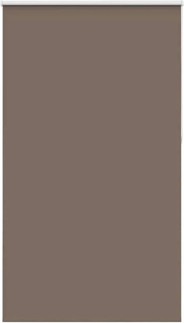 vidaXL Verdunkelungsrollo aus Polyester in Kaffeebraun, B: 130 cm, H: 210 cm - Bild 1