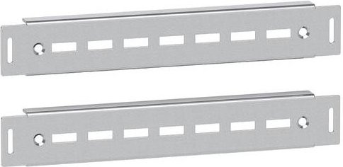 Schneider Electric Spacial SF-Schiene für schwere Lasten aus verzinktem Stahl, Silber, 400 mm - Bild 1