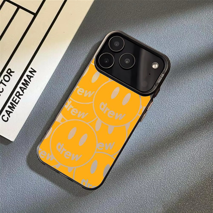 INS D-Drews Handyhülle für iPhone 17 16 15 14 13 12 11 Pro Max Air Matte Laser Aurora stoßfeste Schutzhülle in Weiß - Bild 2