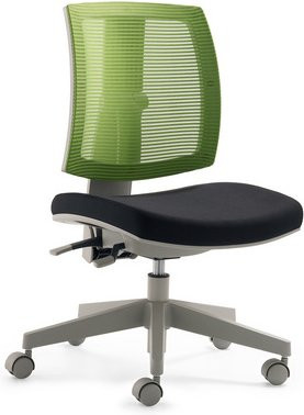Mayer Sitzmöbel Drehstuhl 2432 in Grün mit Rollen, B/H: 59 x 59 cm - Bild 1