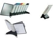 Durable Sichttafelsystem SHERPA TABLE 10 Tischständer 10-teiliges Set in Grau und Schwarz - Bild 2