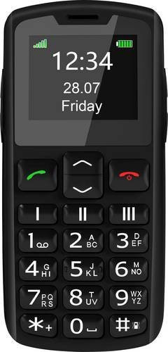 Beafon SL230 2G Senioren-Handy mit SOS-Funktion in Schwarz mit USB-C Anschluss - Bild 1
