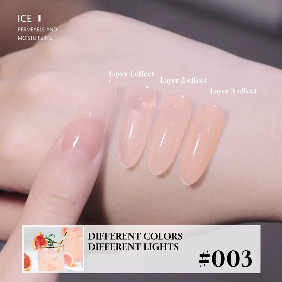 MIANEL Gel Polish, Nude, Glänzend, Unisex - Bild 2