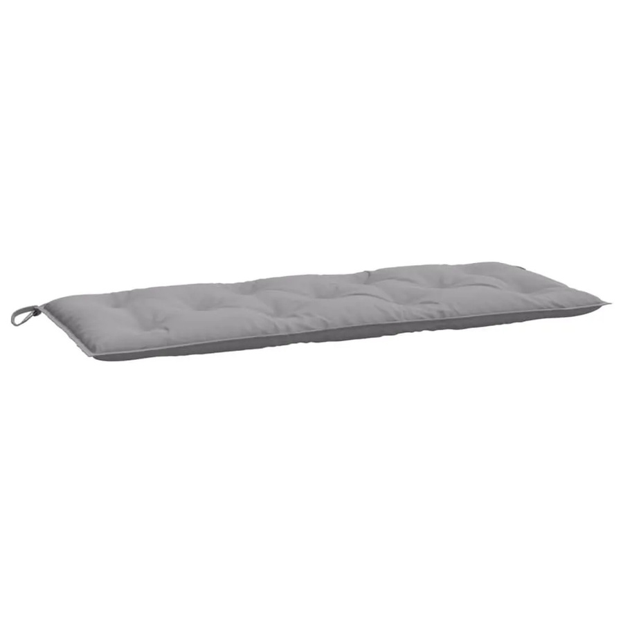 vidaXL Gartenbank-Auflage aus Oxford-Gewebe in Grau, B/T/H: 120 x 50 x 7 cm - Bild 2