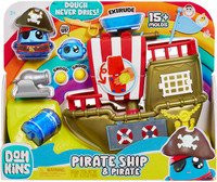 DohKins Pirate Ship Playset Knete von MGA Entertainment mit Piratenschiff - Bild 1