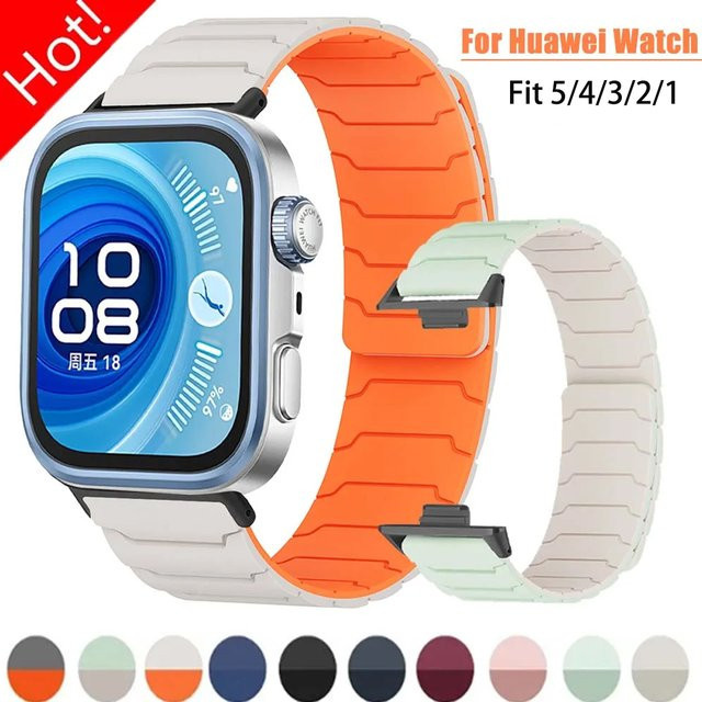 FancyWrist Uhrenarmband Silikon, Magnetisch, Unisex, Bunt - Bild 1