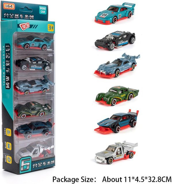 Linyi toy car Oldtimer Rennwagen, Miniaturmodell, 1:64, ab 14 Jahren - Bild 1