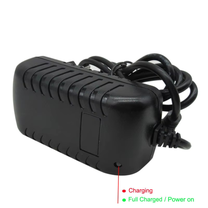 CYGEREEN LiFePO4 Schnellladegerät 14,6V 2A für 12V 12,8V 4S Eisenphosphat Batterien, Schwarz - Bild 2