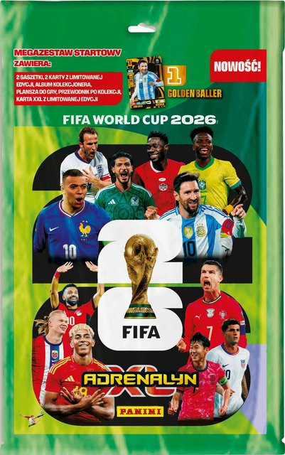 Panini FIFA Fußball-Weltmeisterschaft 2026 Megaset, weiß - Bild 1