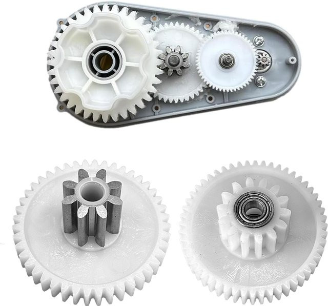 feelyan 775-Getriebe, Kunststoffgetriebe, Metall-Stahl-Getriebe - Bild 1