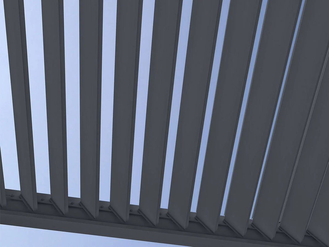 PergoLine Superior Pergola Anthrazit B: 4 m, T: 3 m - Bild 3
