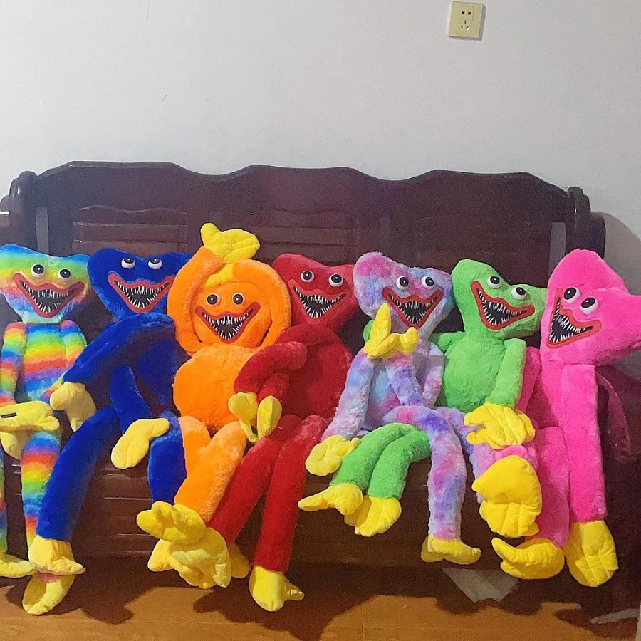 Happy Time For kids Poppy Playtime Wurstmonster Plüschtier Rote Blaue Monsterpuppe - Bild 3