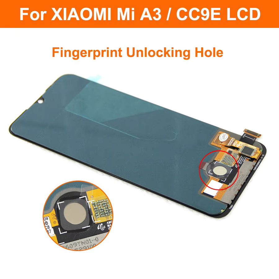 Xiaomi Mi A3 Super AMOLED LCD Display Ersatz mit Digitizer und Touch Sensor in Schwarz - Bild 3