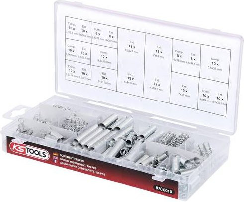 KS Tools 970.0010 Sortimentsbox aus Kunststoff in Transparent - Bild 1