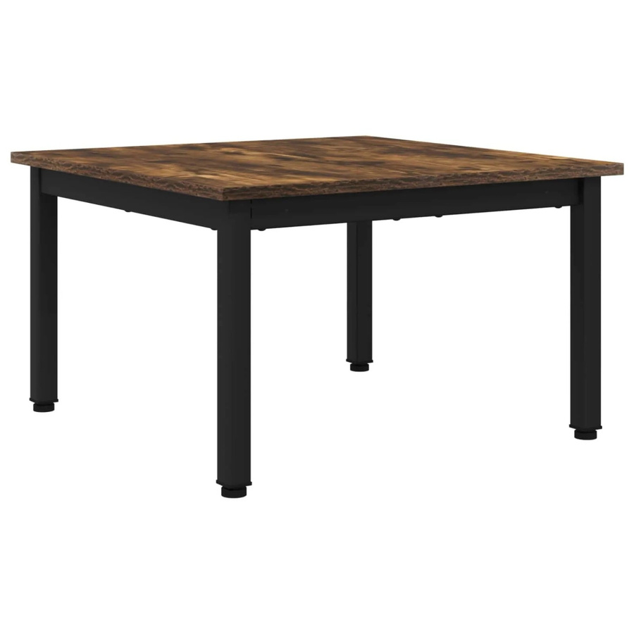 vidaXL Couchtisch modern in Raucheiche, quadratisch, B/T/H: 60 x 60 x 36 cm - Bild 2