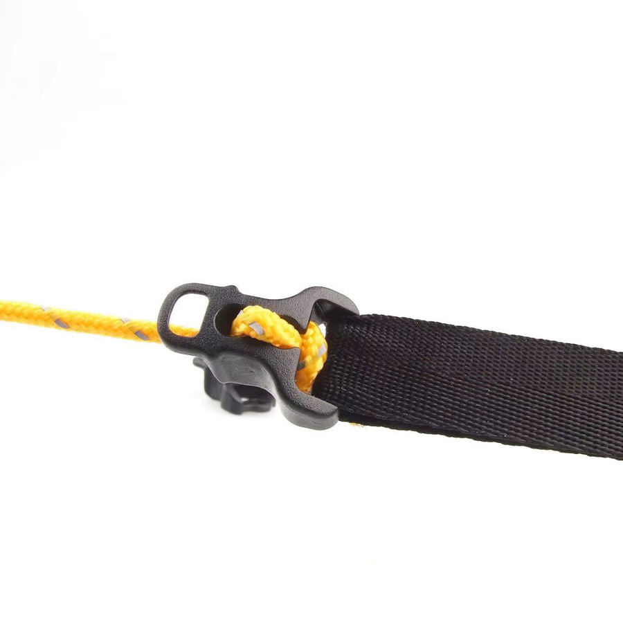 Top Lander Camping Markise Zelt Abspannstopper und Seilspanner in Schwarz - Bild 2