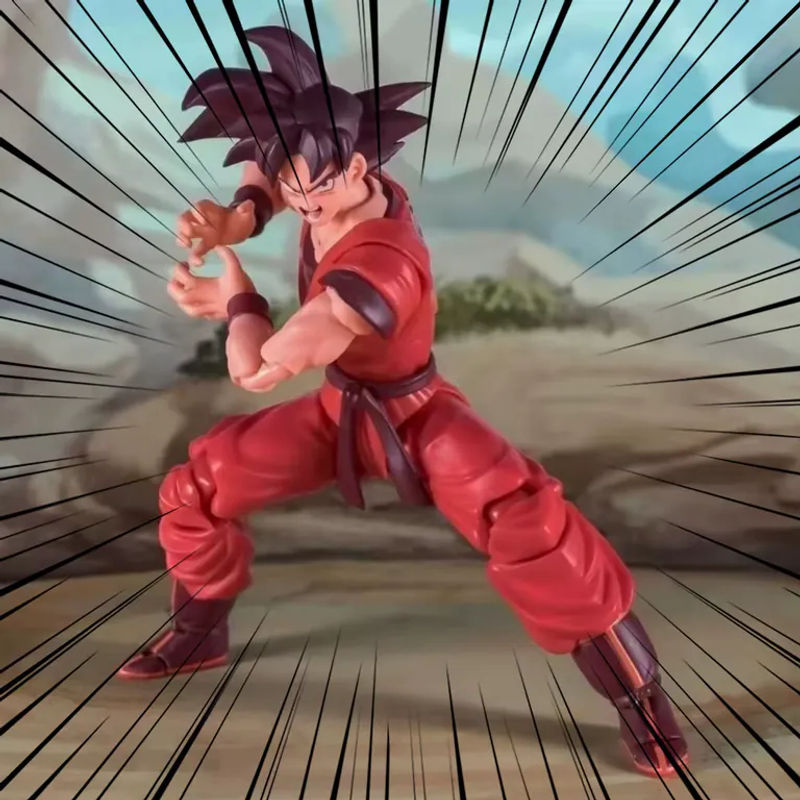 Bandai Dragon Ball Wukong SHF Crimson Martial Arts Actionfigur in Rot, Höhe: 14,5 cm - Bild 3