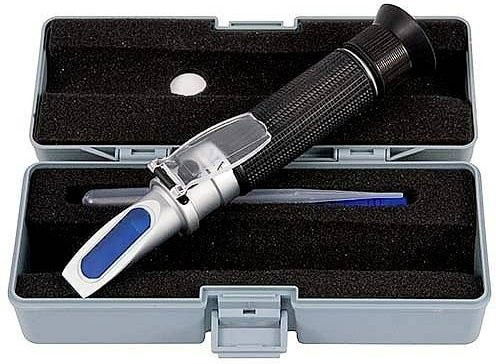 PCE Instruments Refraktometer PCE-0100 zur Messung des Salzgehalts in Schwarz - Bild 1