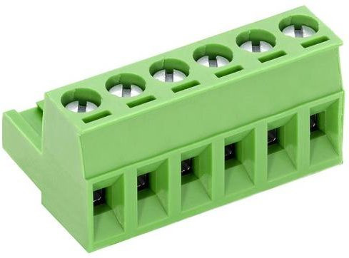 PTR Hartmann Leiterplattensteckverbinder Polzahl 11, Rastermaß 5mm, grün, 50950110001D - Bild 1