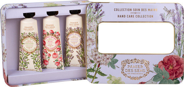 Panier des Sens Soin des Mains Set, Handcreme Rose, Lavande, Verveine - Bild 1