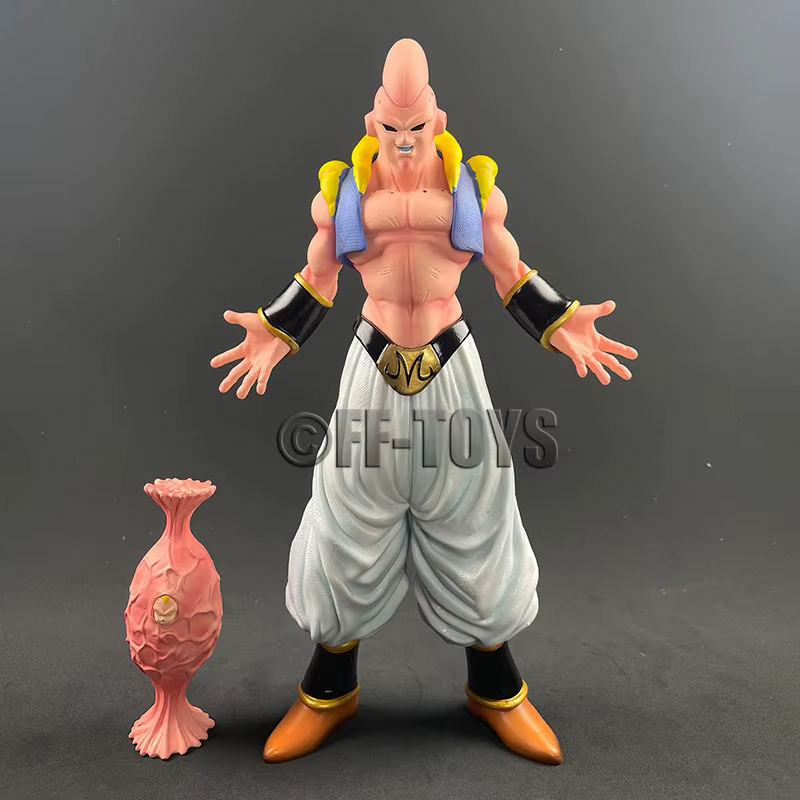 Bandai Dragon Ball Z Actionfigur Buutenks Majin Buu Gotenks PVC Statue Modell in Mehrfarbig, Höhe: 27 cm - Bild 2