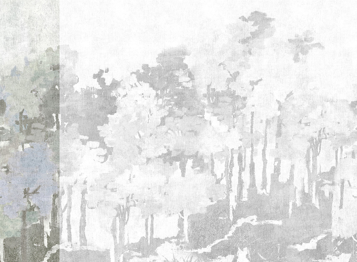 Jannelli & Volpi Mural Funes Wandpaneel in Grau mit abstraktem Design - Bild 1