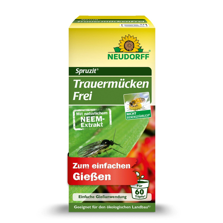 Neudorff Spruzit Trauermückenfrei biologisches Mittel mit Neemöl zur Bekämpfung von Trauermücken, 30 ml - Bild 2