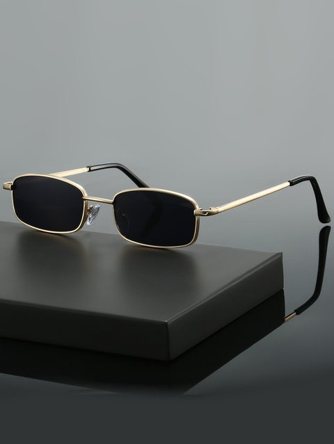 CAIPAI Sonnenbrille, Vollrand, rechteckig, Metall, Unisex - Bild 1