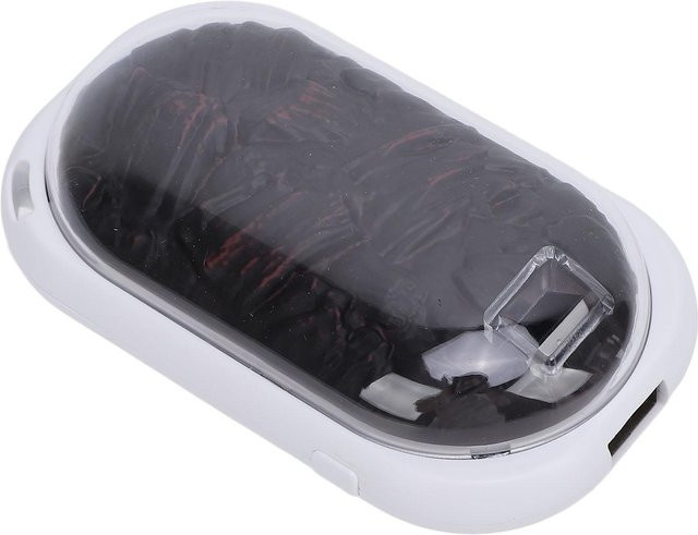 Fishine Elektrischer Handwärmer mit Digitalanzeige und 2-in-1-Powerbank, wiederaufladbar und tragbar, Schwarz - Bild 1