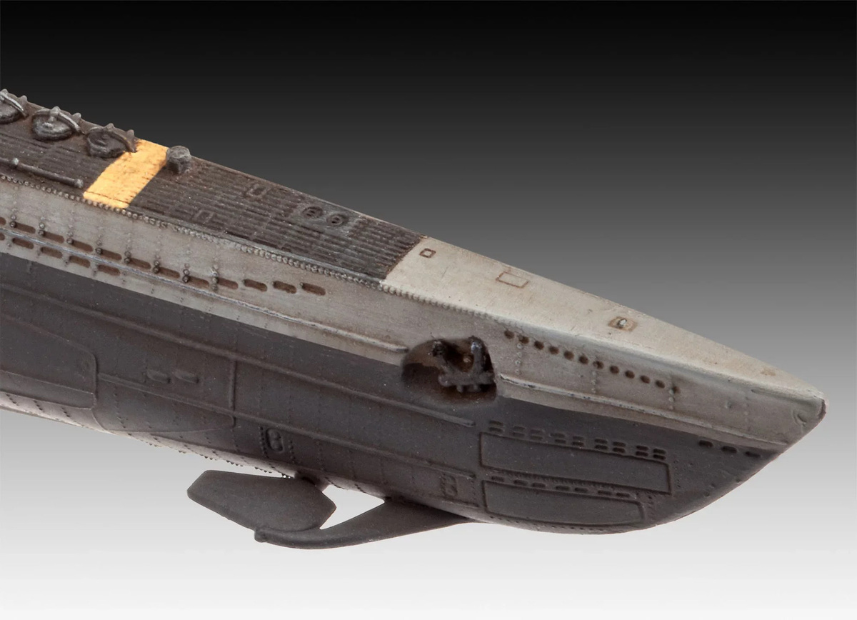Revell German Submarine Type VII C/41, Starter Kit, 1:350, ab 14 Jahren - Bild 4