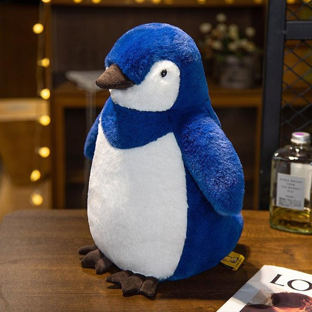 Kaiserpinguin Puppe Plüschtier, Stoffpuppe, 35cm - Bild 1