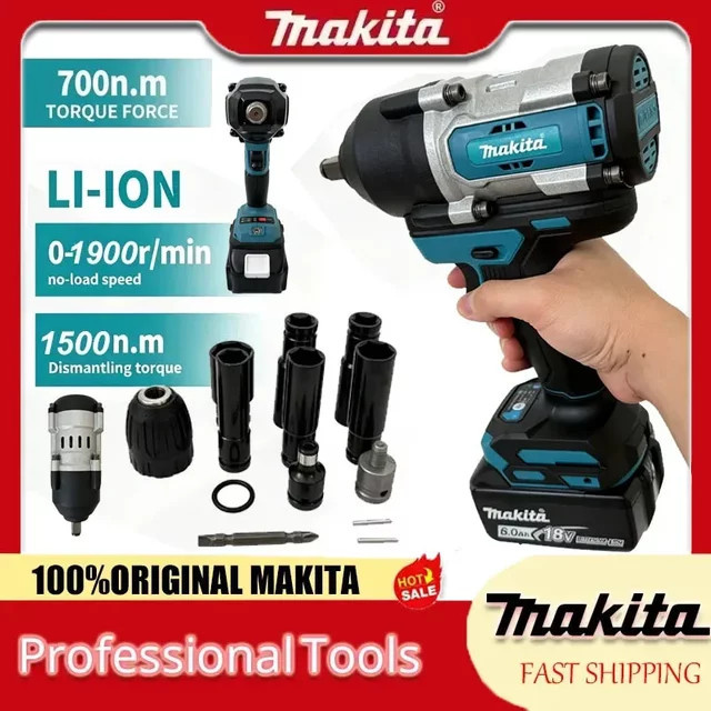 Makita LXT Akku-Schlagschrauber mit Aluminiumgehäuse und 1500Nm Drehmoment - Bild 1