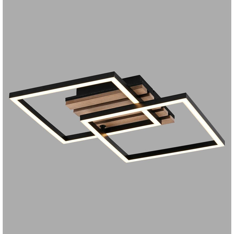 Just Light LED-Deckenleuchte Akustika in Weiß, B/H/T: 36 x 7,8 x 37 cm - Bild 2
