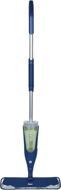 Bona Premium Spray Mop für Hartböden mit Mikrofasertüchern in Blau - Bild 1