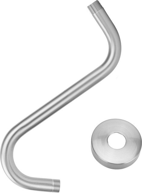 CosyHome Duscharm S-Form in Weiß mit NPT1/2 Anschluss als Duschkopf Verlängerungsarm für dein Badezimmer - Bild 1