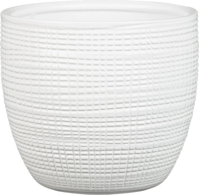 Scheurich Übertopf 866 in Panna Weiß Durchmesser: 19 cm - Bild 1
