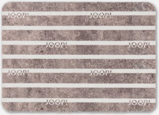 Eingangsmatte JOOP! LOGO STRIPES in Taupe, B/T: 67 x 110 cm - Bild 1