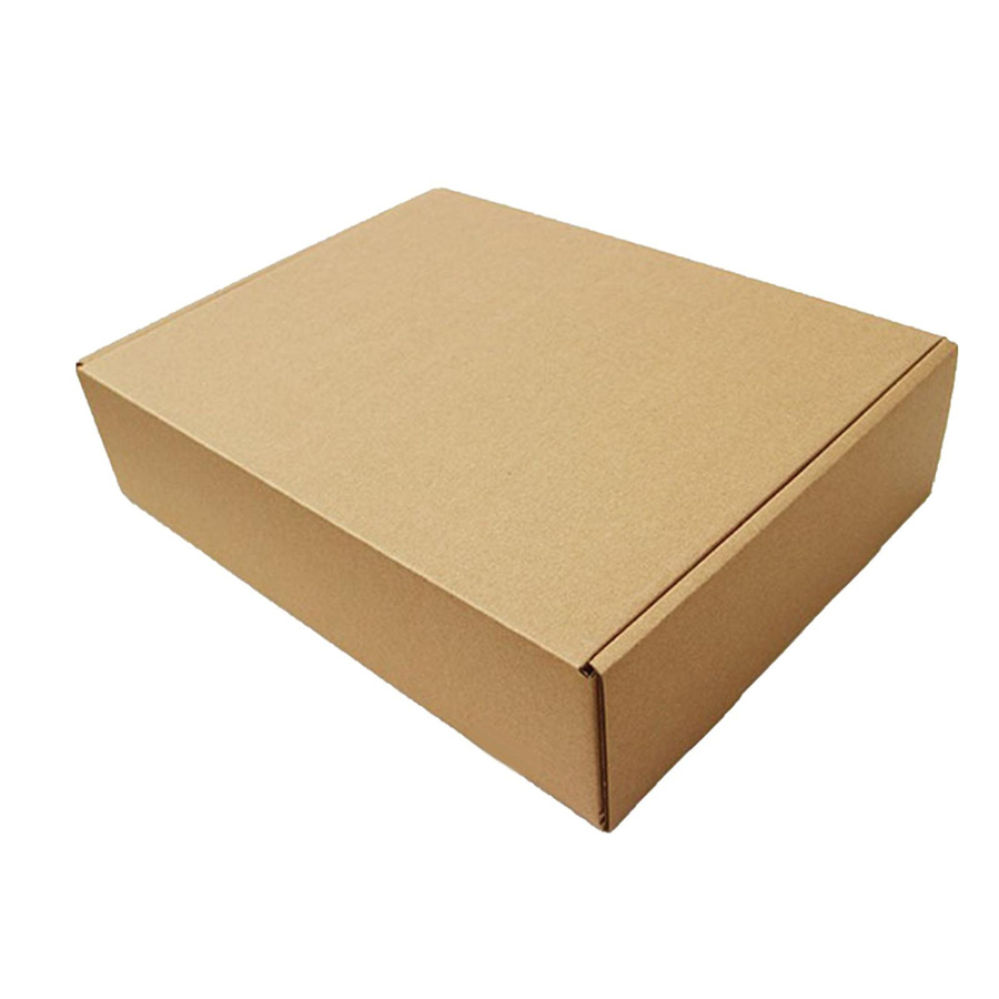 TOMTOP JMS Umkarton aus braunem Papier, 3-lagiger ultraharter Pizzakarton, wiederverwendbar und recycelbar, B/T/H: 17,5 x 5,3 x 5,0 cm - Bild 2