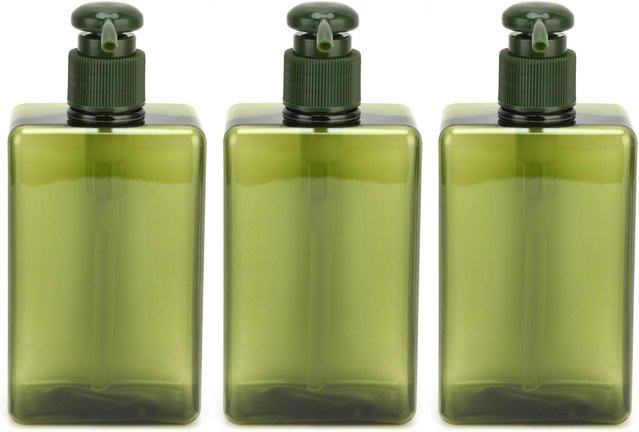 OutsideWorld Pumpflaschen Set, 3 Stück, 280 ml, Beige - Bild 1