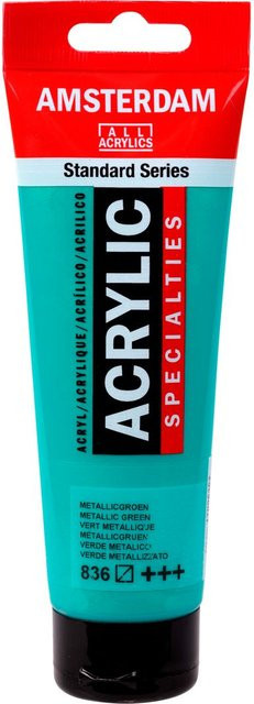 Talens Amsterdam Acrylfarbe Metallic Green für Professionals - Bild 1