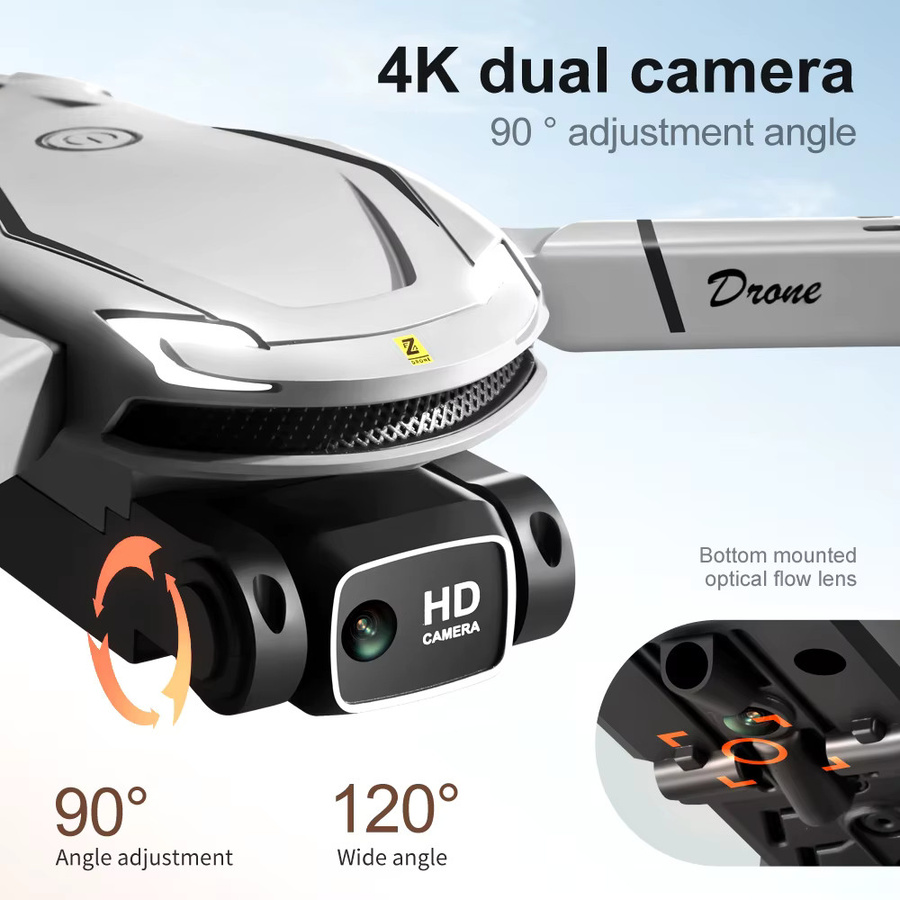 Lenovo V88 Drohne 8KHD 5G mit HD-Doppelkamera für professionelle Luftbildfotografie in Schwarz - Bild 6