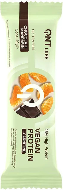 QNT Liife Protein Bar Schokoladen-Mandarin Vegan 40 x 28 g - Bild 1