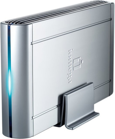 Iomega Classic Externe Festplatte HDD, 360 GB, 3,5 Zoll, Grau/Silber, USB-A