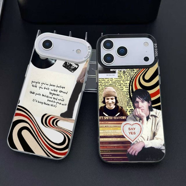 Elliott Smith Handyhülle für Apple iPhone 12 13 14 15 16 17 Pro Max Plus mit Protect Plating in Multicolour - Bild 1